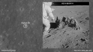 PROOF AS14 Landing Site? LROC 2025