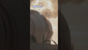 Artemis Booster Experiences Anomaly While Testing