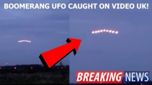 HUGE BOOMERANG UFO CAUGHT ON VIDEO UK!