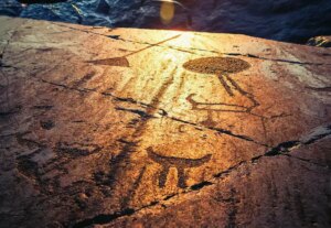 The Onega Petroglyphs: Depictions of sky beings from 6,000 BC?