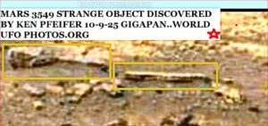 LIFE DOES EXIST ON THE PLANET MARS