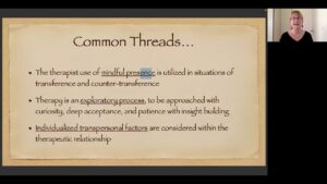 Common Threads in Depth-Oriented Psychotherapy