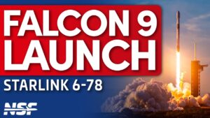 SpaceX Falcon 9 launches Starlink 6-78