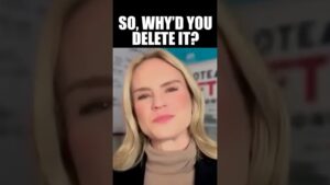 Democrat Has a Look of Horror as Host Reads Her Deleted Tweets