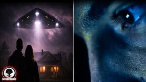UFO Hovers Over Couple’s Home in CHILLING New Footage…