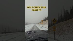 STORM WATCH, COLORADO, WOLF CREEK PASS, COLORADO #winter #weather #warning #snow #storm #short