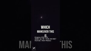 Mysterious Night Sky Burst Explained 🚀💫 #shorts