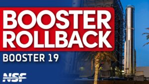 SpaceX returns Flight 12’s Booster 19 to Production Site