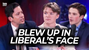 Watch Leftist’s Face When Michael Knowles Corrects His Lie with This Fact