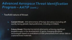 Pentagon’s UFO Program Briefs Government On ‘Off-World’ Vehicles